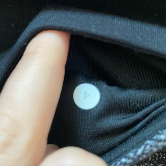 Lululemon Wunder Under herringbone gray full length leggings - Picture 4 of 6